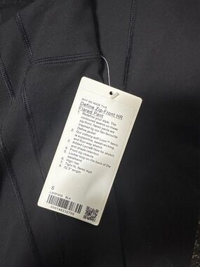 lululemon athletica Black Define Zip-Front Flared Pant